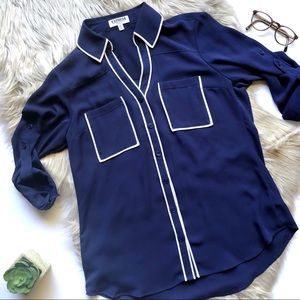 Express Original Fit Portofino with Piping